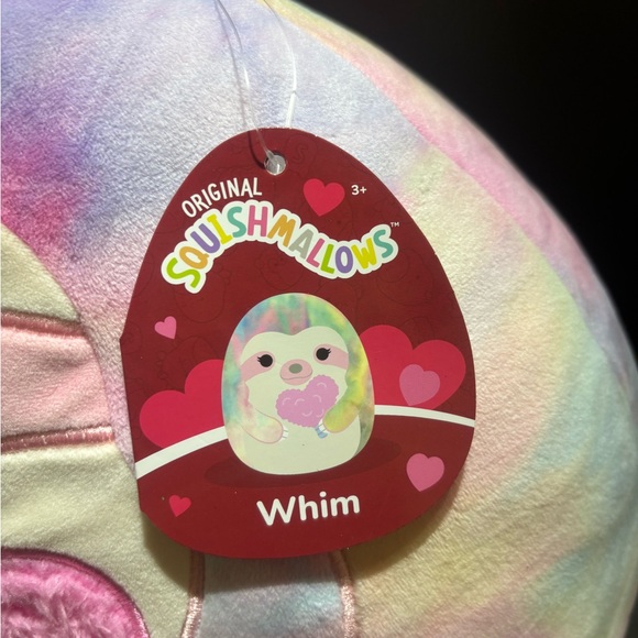 Squishmallows 12” Whim the Tie-Dye Sloth Plush - Picture 2 of 2